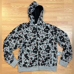 Disney Mickey Mouse Zip Up Hoodie